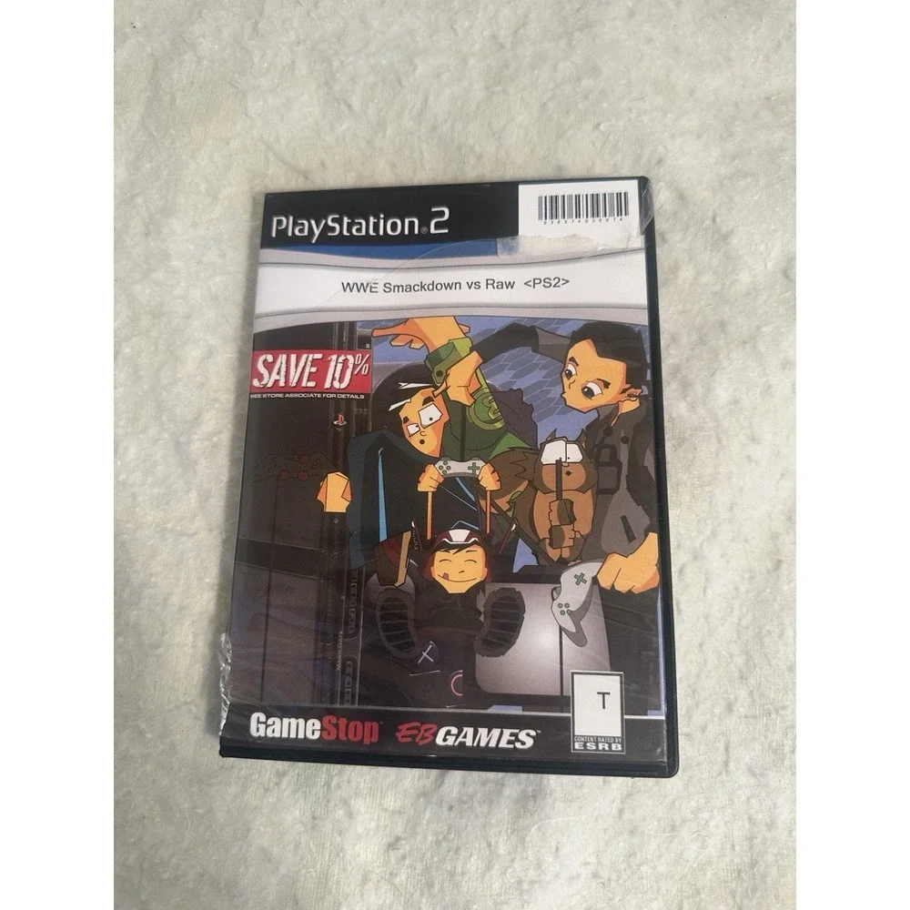 Smackdown vs Raw Game PS2 / Not Original Cover